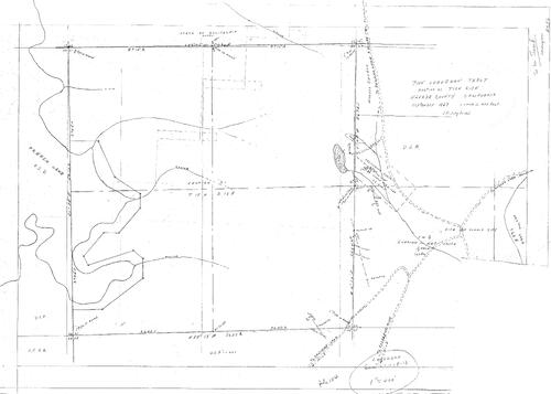 Click to see The Lonergan Tract, 1957 of Allan Beeson Survey Maps Book ER