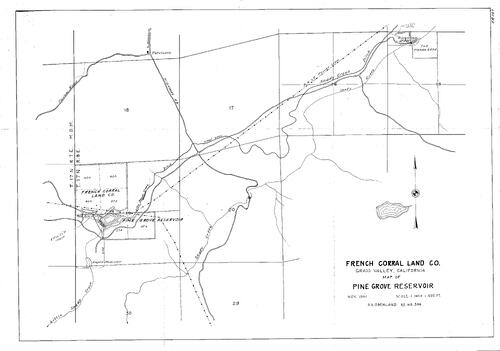Click to see French Corral Land Co., 1964 of Allan Beeson Survey Maps Book ER