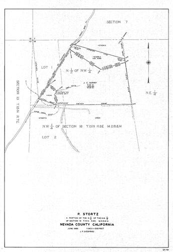 Click to see P. Stortz, 1964 of Allan Beeson Survey Maps Book ER