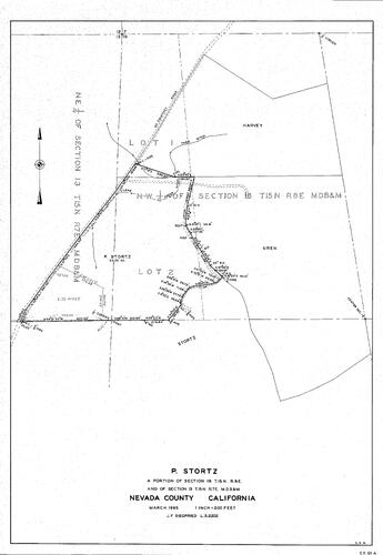 Click to see P. Stortz, 1965 of Allan Beeson Survey Maps Book ER