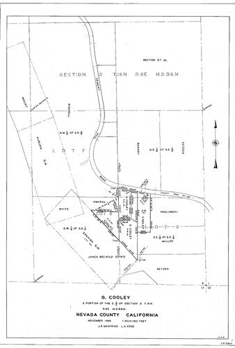 Click to see G. Cooley, 1965 of Allan Beeson Survey Maps Book ER