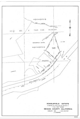 Click to see Scholefield Estate, 1965 of Allan Beeson Survey Maps Book ER