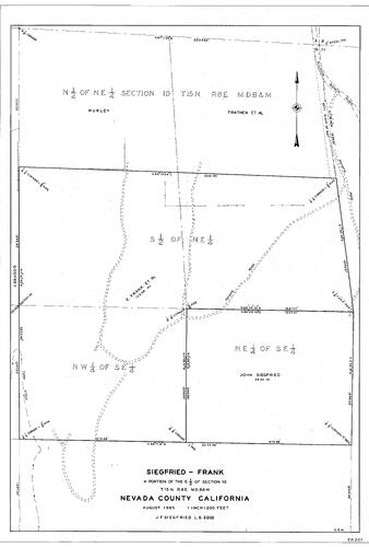 Click to see O. J. Johnson, 1959 of Allan Beeson Survey Maps Book ER