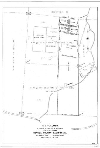 Click to see Pern Haskell, 1959 of Allan Beeson Survey Maps Book ER