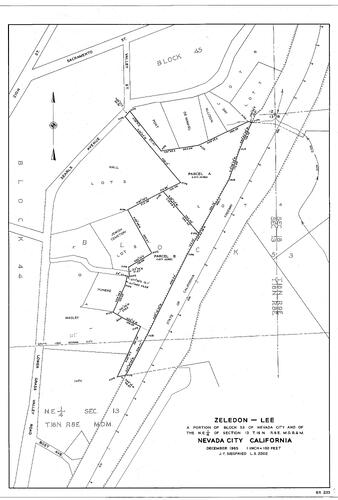 Click to see Zeldon-Lee, 1965 of Allan Beeson Survey Maps Book ER