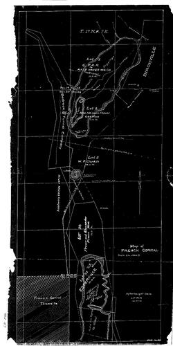 Click to see French Corral Townsite of Allan Beeson Survey Maps Book ER