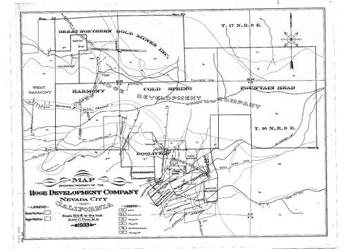 Click to see Hoge Development Co. Property,1933 of Allan Beeson Survey Maps Book ER