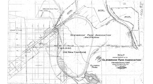 Click to see Glenbrook Park Association, 1928 of Allan Beeson Survey Maps Book ER