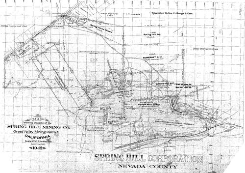 Click to see Spring Hill Mining Co., 1942 of Allan Beeson Survey Maps Book ER