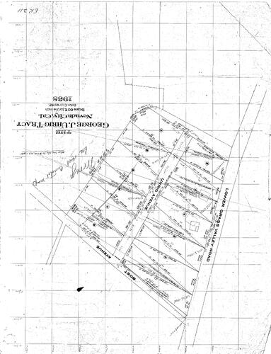 Click to see Geo. J. Uhrig Tract, 1938 of Allan Beeson Survey Maps Book ER
