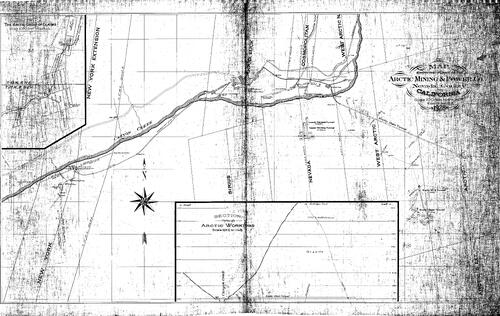 Click to see Arctic Mining & Power Co., 1925 of Allan Beeson Survey Maps Book ER