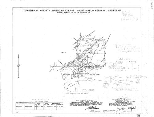 Click to see Little York Water & Mining Co., 1941 of Allan Beeson Survey Maps Book ER