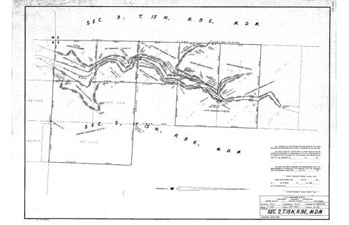 Click to see T15, R9, Sec. 2, 1964 of Allan Beeson Survey Maps Book ER