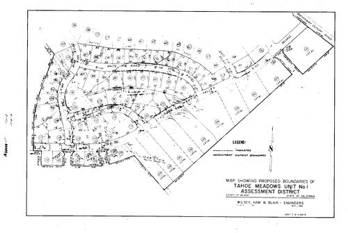 Click to see Assessment Map Book 1, pg. 1 of Nevada County Recorders Assessment Maps Book 1