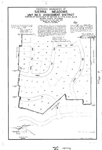 Click to see Assessment Map Book 1, pg. 9 of Nevada County Recorders Assessment Maps Book 1