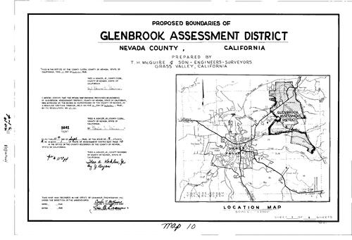 Click to see Assessment Map Book 1, pg. 10 of Nevada County Recorders Assessment Maps Book 1