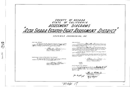 Click to see Assessment Map Book 1, pg. 17 of Nevada County Recorders Assessment Maps Book 1