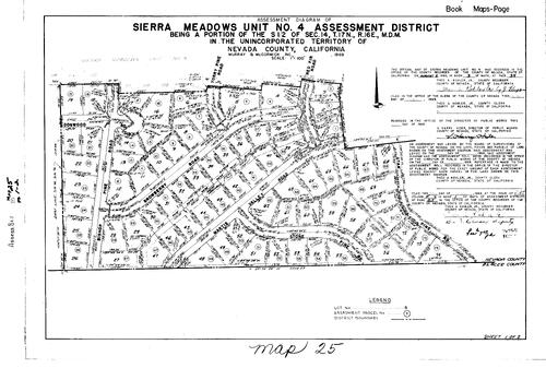 Click to see Assessment Map Book 1, pg. 25 of Nevada County Recorders Assessment Maps Book 1