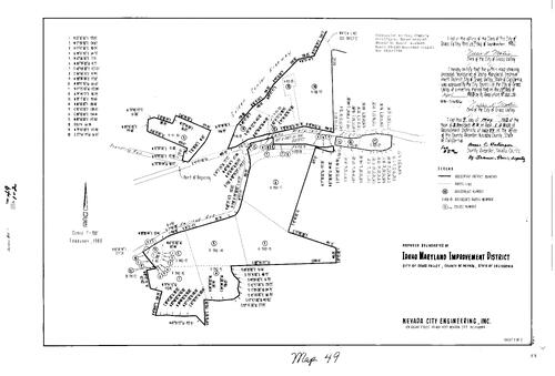 Click to see Assessment Map Book 1, pg. 49 of Nevada County Recorders Assessment Maps Book 1