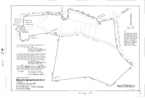 Click to see Assessment Map Book 1, pg. 56 of Nevada County Recorders Assessment Maps Book 1