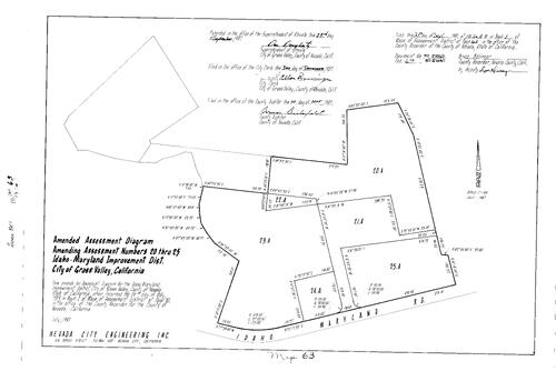 Click to see Assessment Map Book 1, pg. 63 of Nevada County Recorders Assessment Maps Book 1