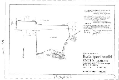 Click to see Assessment Map Book 1, pg. 66 of Nevada County Recorders Assessment Maps Book 1