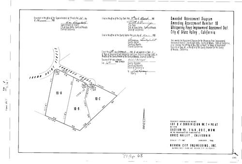 Click to see Assessment Map Book 1, pg. 68 of Nevada County Recorders Assessment Maps Book 1