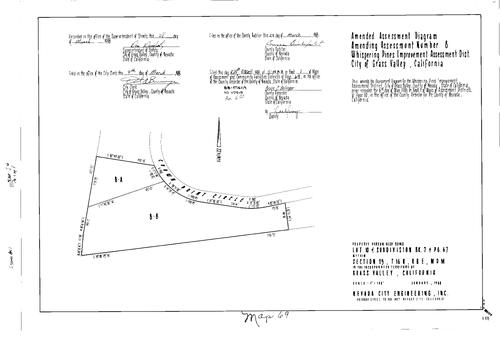 Click to see Assessment Map Book 1, pg. 69 of Nevada County Recorders Assessment Maps Book 1