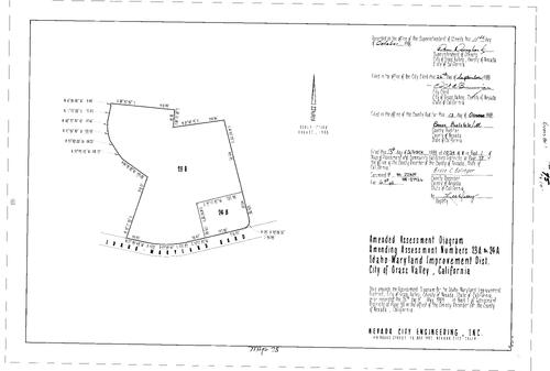 Click to see Assessment Map Book 1, pg. 75 of Nevada County Recorders Assessment Maps Book 1