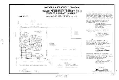 Click to see Assessment Map Book 1, pg. 93 of Nevada County Recorders Assessment Maps Book 1