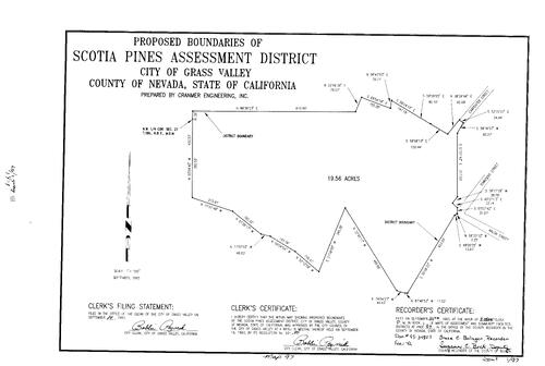 Click to see Assessment Map Book 1, pg. 97 of Nevada County Recorders Assessment Maps Book 1
