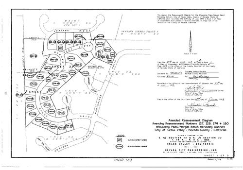 Click to see Assessment Map Book 1, pg. 109 of Nevada County Recorders Assessment Maps Book 1