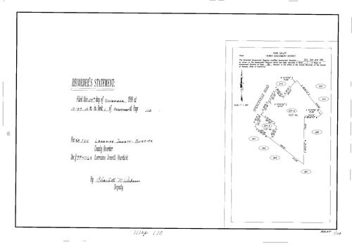Click to see Assessment Map Book 1, pg. 110 of Nevada County Recorders Assessment Maps Book 1