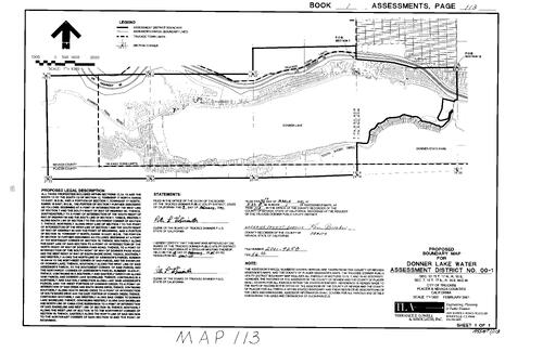 Click to see Assessment Map Book 1, pg. 113 of Nevada County Recorders Assessment Maps Book 1