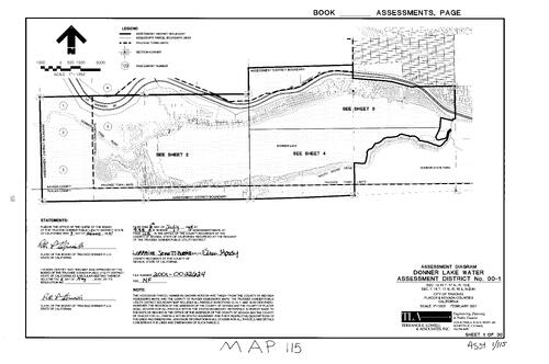 Click to see Assessment Map Book 1, pg. 115 of Nevada County Recorders Assessment Maps Book 1