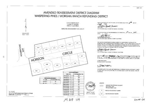 Click to see Assessment Map Book 1, pg. 119 of Nevada County Recorders Assessment Maps Book 1
