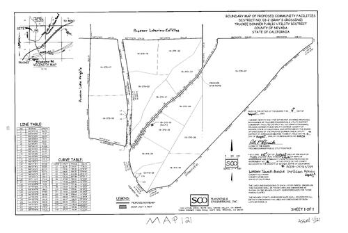 Click to see Assessment Map Book 1, pg. 121 of Nevada County Recorders Assessment Maps Book 1