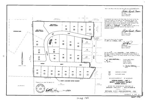 Click to see Assessment Map Book 1, pg. 123 of Nevada County Recorders Assessment Maps Book 1