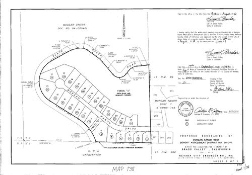 Click to see Assessment Map Book 1, pg. 138 of Nevada County Recorders Assessment Maps Book 1