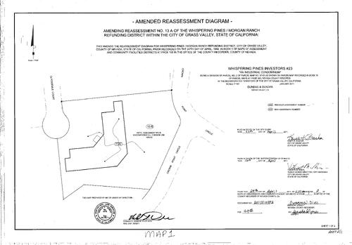 Click to see Assessment Map Book 2, pg. 1 of Nevada County Recorders Assessment Maps Book 2