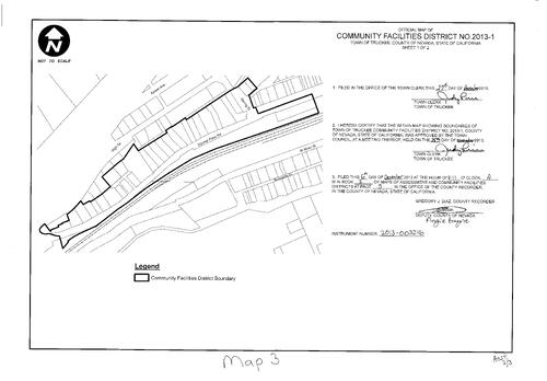 Click to see Community Facilities Dist.Assess #2013-1 (Truckee) of Nevada County Recorders Assessment Maps Book 2
