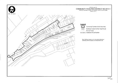 Click to see Community Facilities Dist.Assess #2013-1 (Truckee) of Nevada County Recorders Assessment Maps Book 2