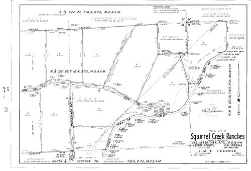 Click to see Parcel Map Book 1, pg. 2 (1967) of Nevada County Recorders Parcel Maps Book 1