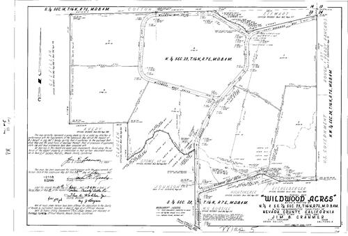 Click to see Parcel Map Book 1, pg. 5 (1967) of Nevada County Recorders Parcel Maps Book 1