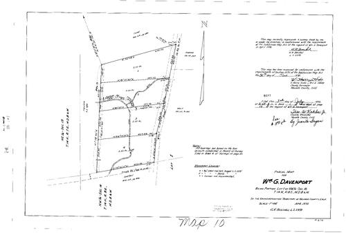 Click to see Parcel Map Book 1, pg. 10 (1970) of Nevada County Recorders Parcel Maps Book 1