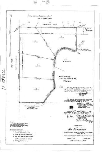 Click to see Parcel Map Book 1, pg. 11 (1970) of Nevada County Recorders Parcel Maps Book 1