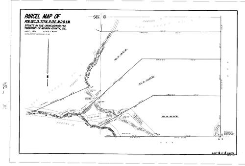 Click to see Parcel Map Book 1, pg. 32 (1970) of Nevada County Recorders Parcel Maps Book 1