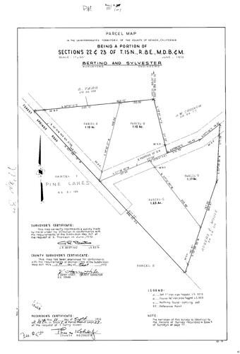 Click to see Parcel Map Book 1, pg. 37 (1970) of Nevada County Recorders Parcel Maps Book 1