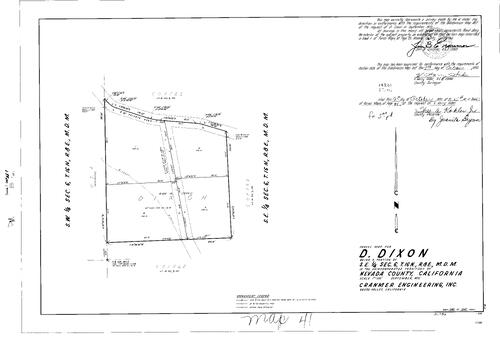 Click to see Parcel Map Book 1, pg. 41 (1970) of Nevada County Recorders Parcel Maps Book 1