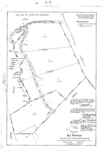 Click to see Parcel Map Book 1, pg. 71 (1970) of Nevada County Recorders Parcel Maps Book 1